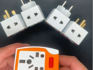  European Standard Electrical Conversion Plug