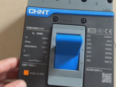 Chint NXM630S/3300-630A MCCB