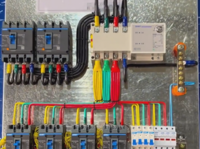 power distribution cabinet with NH40SZ-4P-300A dual power