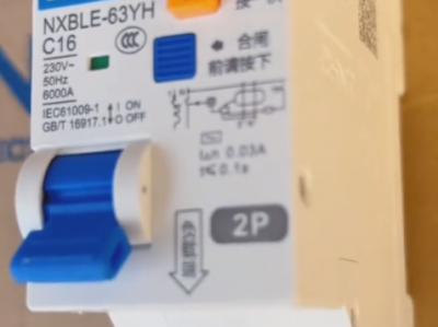​Chint Compact Leakage Protector NXBLE63YH - C16