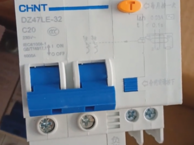 Chint Circuit Breaker DZ47LE-32/2PC20