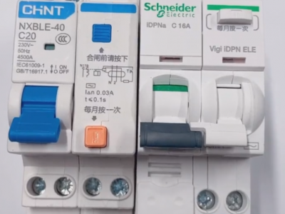 Chint NXBLE40C20 and Schneider IDPNaC16A